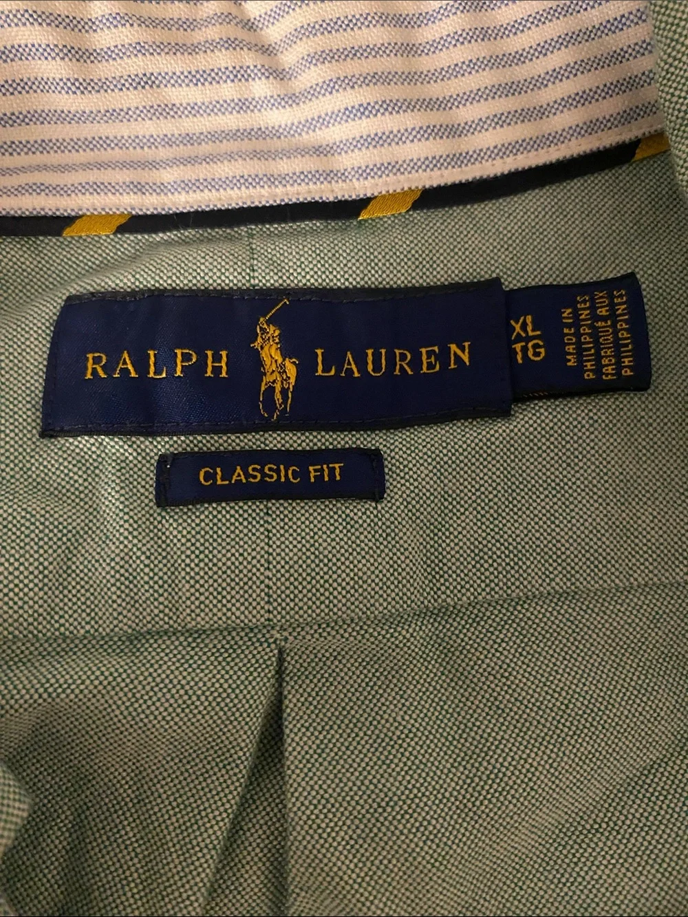 Polo by Ralph Lauren Light Mint Button-Up Shirt Jacket